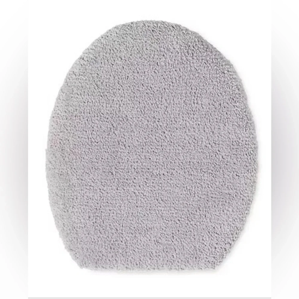 Town and Country Grey Toilet Lid Covers, One Size, Gray